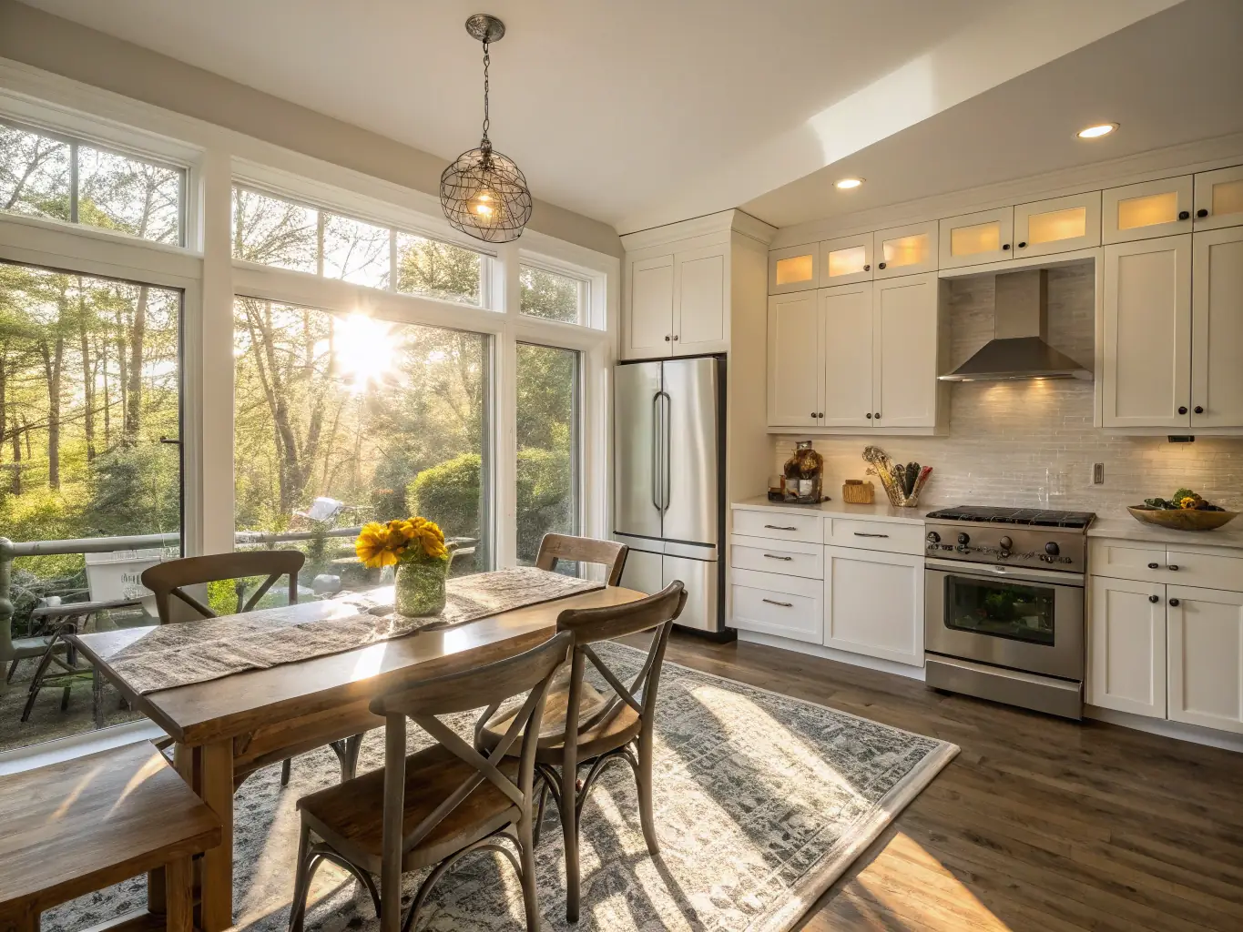 A picture of a Sub-Zero refrigerator in a residential kitchen in Southwest Portland, highlighting the family-friendly atmosphere and the importance of a properly functioning refrigerator for daily life.